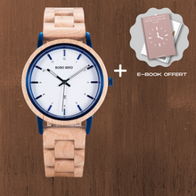 Charger l'image dans la galerie, Montre en bambou BOBO BIRD
