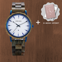 Charger l'image dans la galerie, Montre en bambou BOBO BIRD
